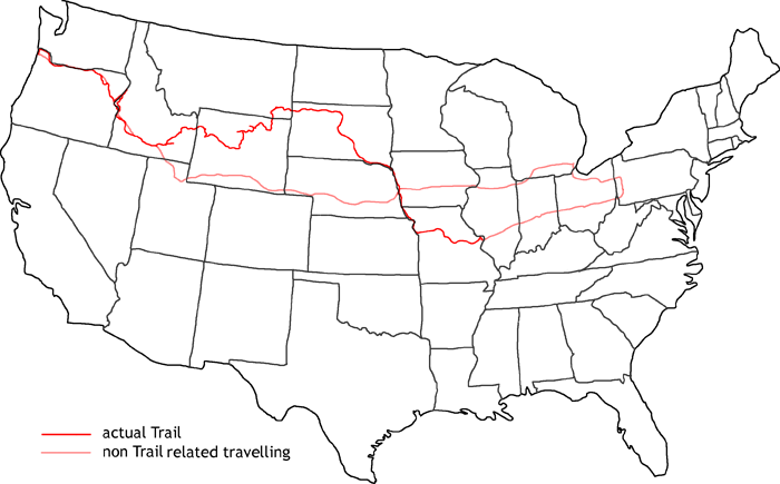 Map of Wilson Price Hunt Trail