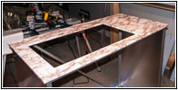 Kitchen Countertop Foiled