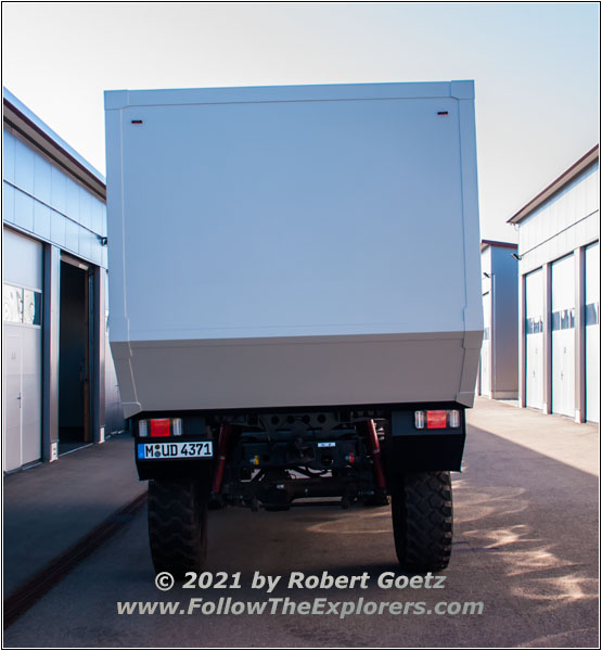 Unimog U1550 new shelter