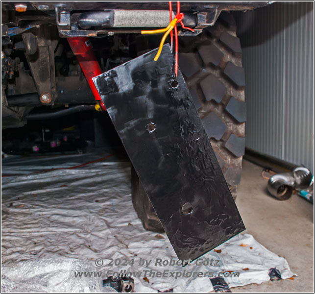 Unimog U1550 Pressure Tank Mount