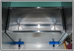 Shelter water tank mount/storage