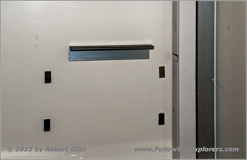 Shelter control panel mount Shelter control panel mount