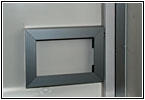 Shelter control panel frame Shelter control panel frame