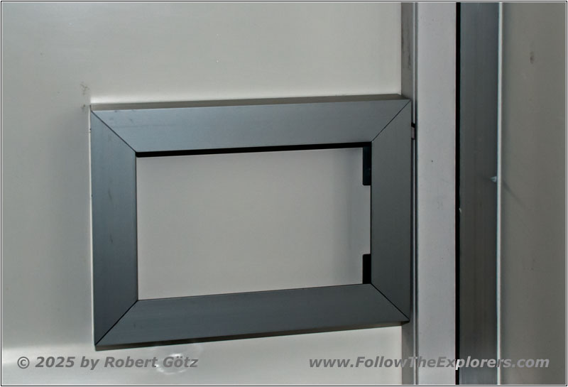 Shelter control panel frame Shelter control panel frame