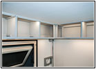 Shelter top bed storage and ceiling foiled Shelter top bed storage and ceiling foiled