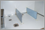 Shelter pedestal support seating Shelter pedestal support seating