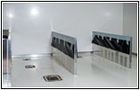 Shelter pedestal support drawer mount seating Shelter pedestal support drawer mount seating