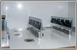 Shelter pedestal support drawer mount seating Shelter pedestal support drawer mount seating