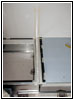Shelter separation wall restroom and seating