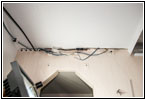 Shelter restroom foiled