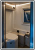 Shelter restroom foiled