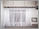 Shelter bedroom curtain
