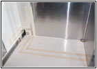 Shelter bathroom greywater mount