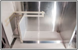 Shelter bathroom greywater mount