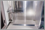 Shelter bathroom greywater mount