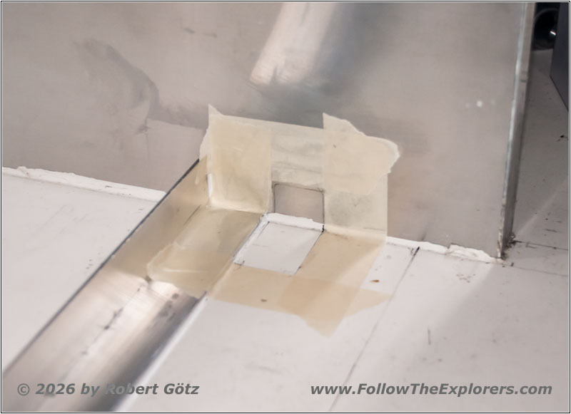 Shelter bathroom greywater mount