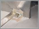Shelter bathroom greywater mount
