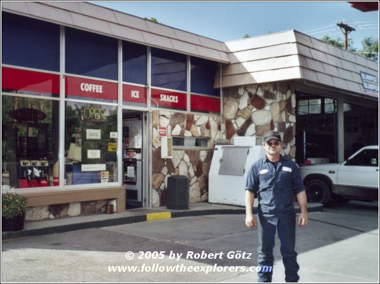 Rob, Conoco Tankstelle Cody, Wyoming Rob, Conoco Tankstelle Cody, Wyoming