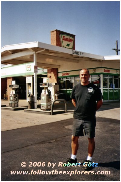 Darrel, Sinclair Gas Station in Omaha, Nebraska
