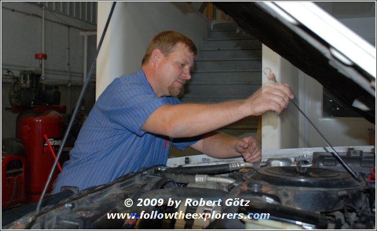 Jamie from Pioneer Auto working on my S10