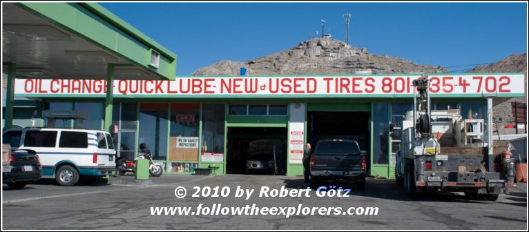 Tire Shop in East Wendover, Utah