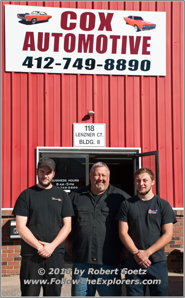 Jake, Chris (Owner) and John from Cox Automotive