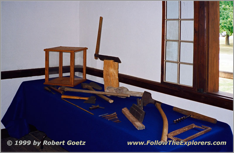 Cahokia, historische Werkzeuge
