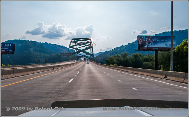 I–470, Ohio River, Wheeling, WV I–470, Ohio River, Wheeling, WV