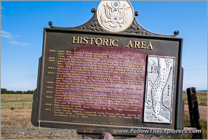 Gedenktafel, 340th Ave, South Dakota