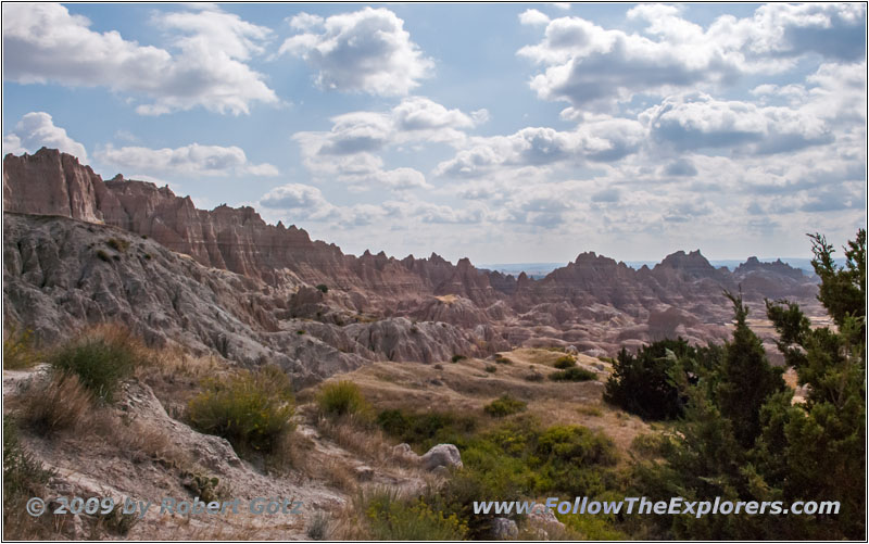 Cliff Shelf Trail, Badlands National Park, South Dakota