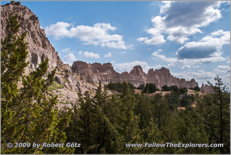 Cliff Shelf Trail, Badlands National Park, South Dakota