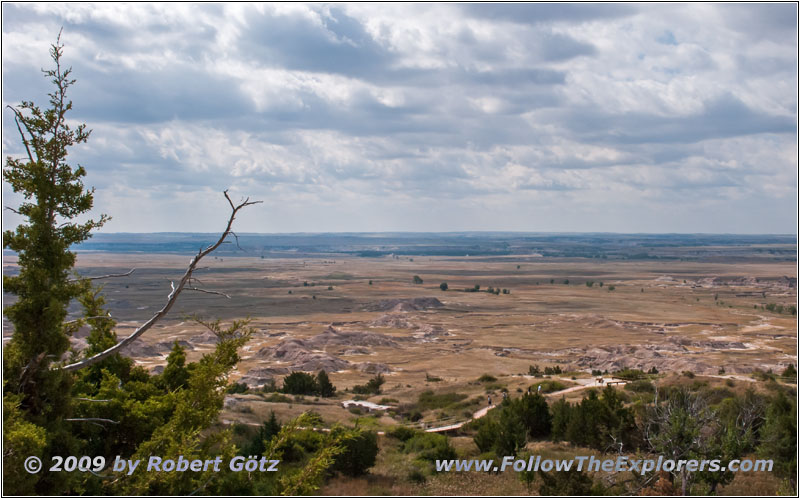 Cliff Shelf Trail, Badlands National Park, South Dakota