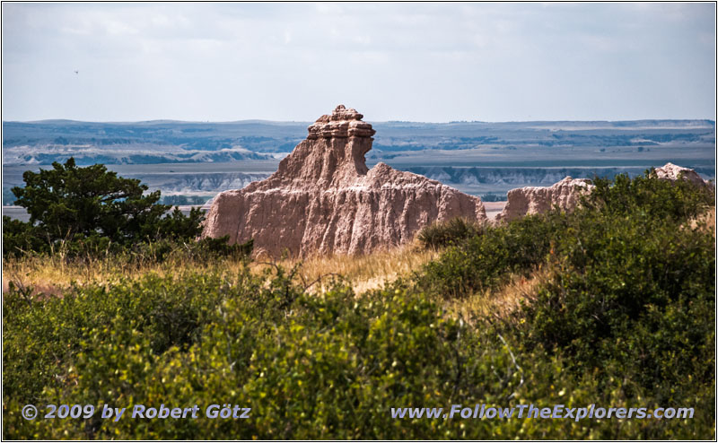 Cliff Shelf Trail, Badlands National Park, South Dakota