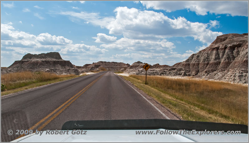 Highway 240, Badlands National Park, South Dakota