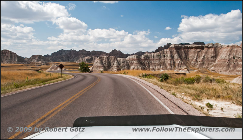 Highway 240, Badlands National Park, South Dakota