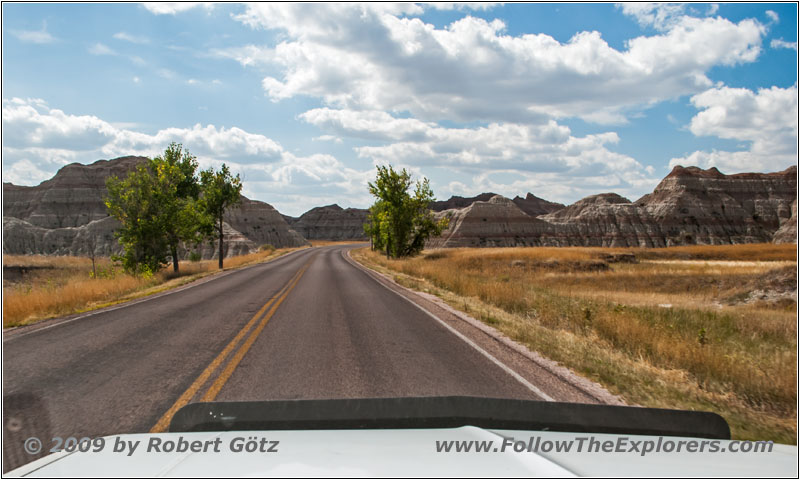 Highway 240, Badlands National Park, South Dakota