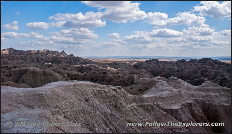 White River Valley Overlook, Badlands National Park, South Dakota