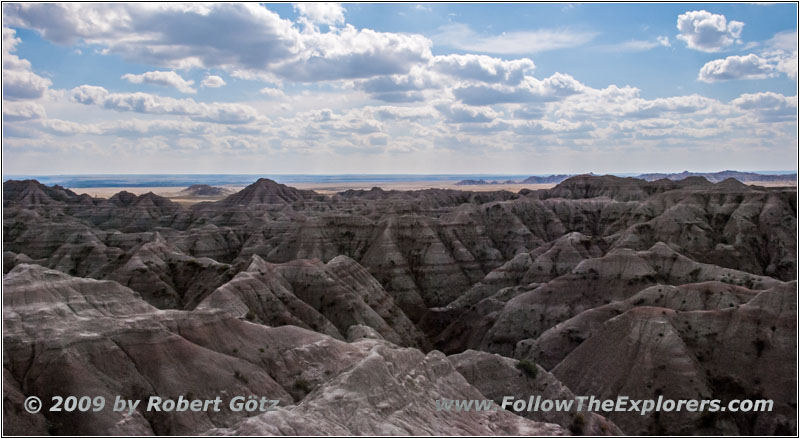White River Valley Overlook, Badlands National Park, South Dakota