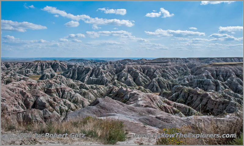 Burns Basin Overlook, Badlands National Park, South Dakota