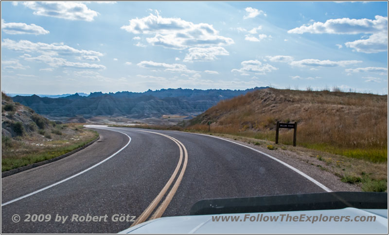 Highway 240, Dillon Pass, Badlands National Park, South Dakota