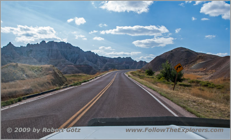 Highway 240, Badlands National Park, South Dakota
