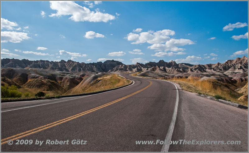 Highway 240, Badlands National Park, South Dakota