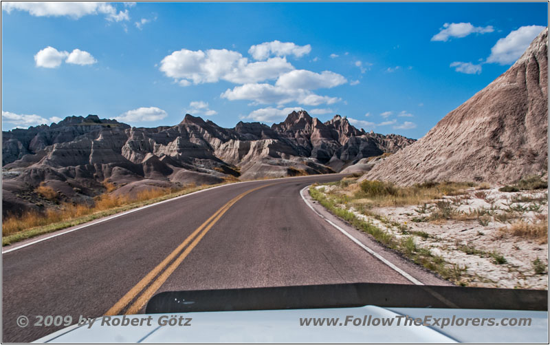Highway 240, Badlands National Park, South Dakota