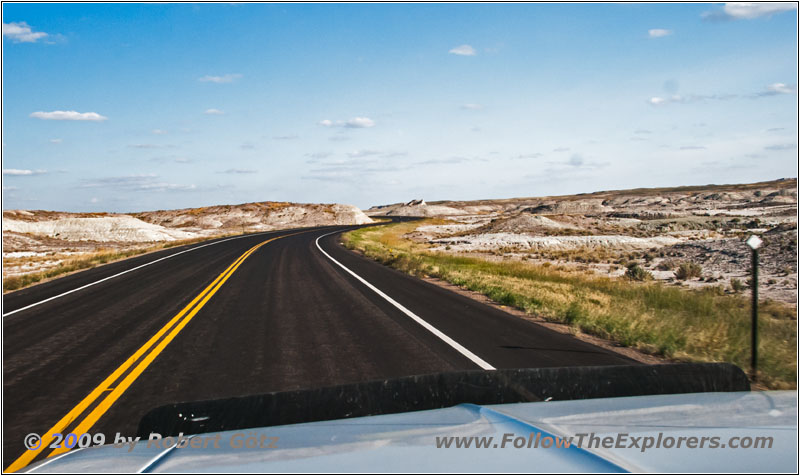 Highway 44, Badlands National Park, South Dakota