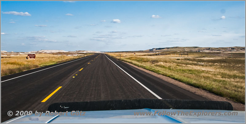 Highway 44, Badlands National Park, South Dakota