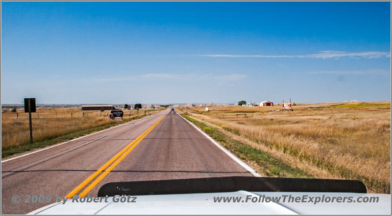 Highway 377, Badlands National Park, South Dakota Highway 377, Badlands National Park, South Dakota