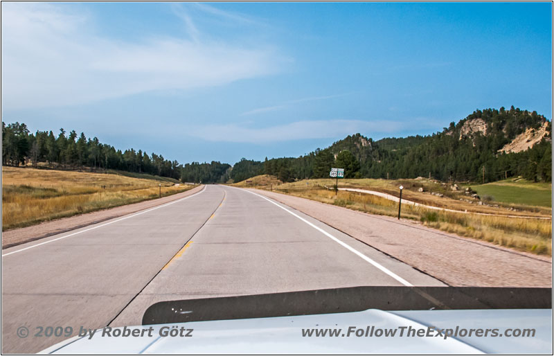 Highway 385/89, South Dakota Highway 385/89, South Dakota