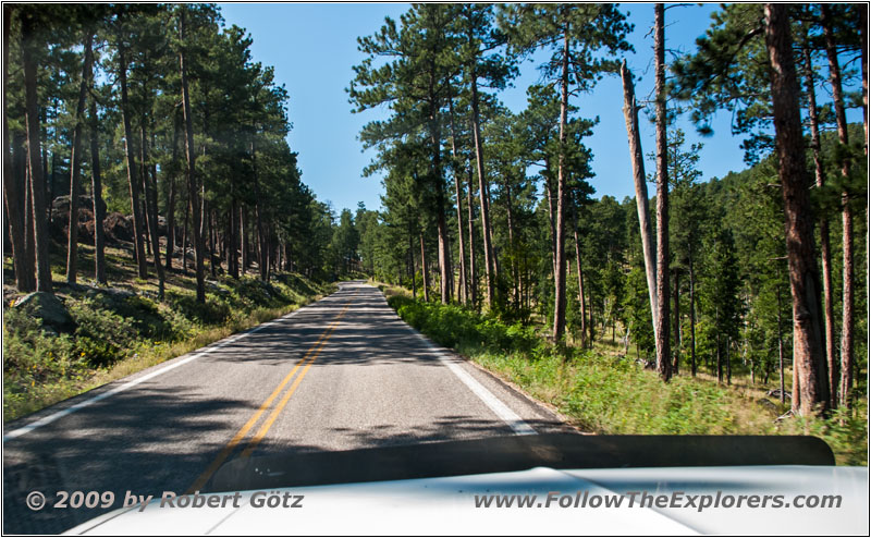 Highway 16A/Iron Mountain Rd, SD Highway 16A/Iron Mountain Rd, SD