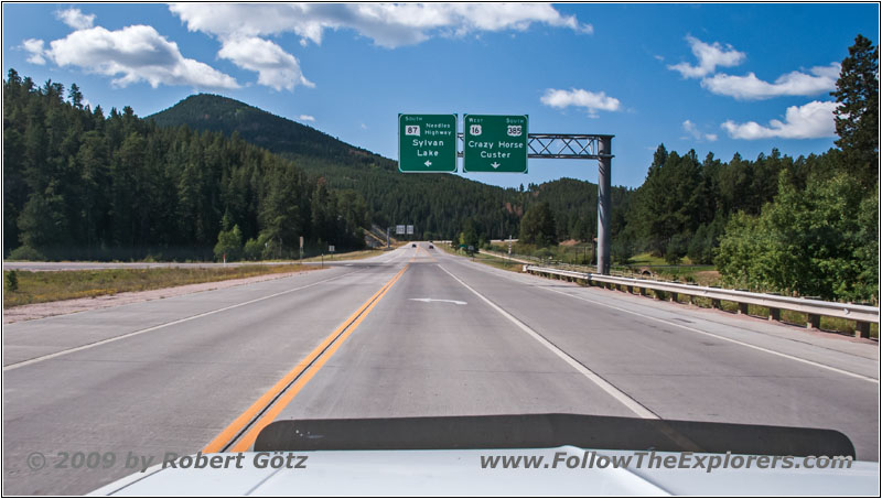 Highway 16/385, South Dakota