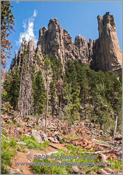 Cathedral Spires Trail, Custer State Park, South Dakota
